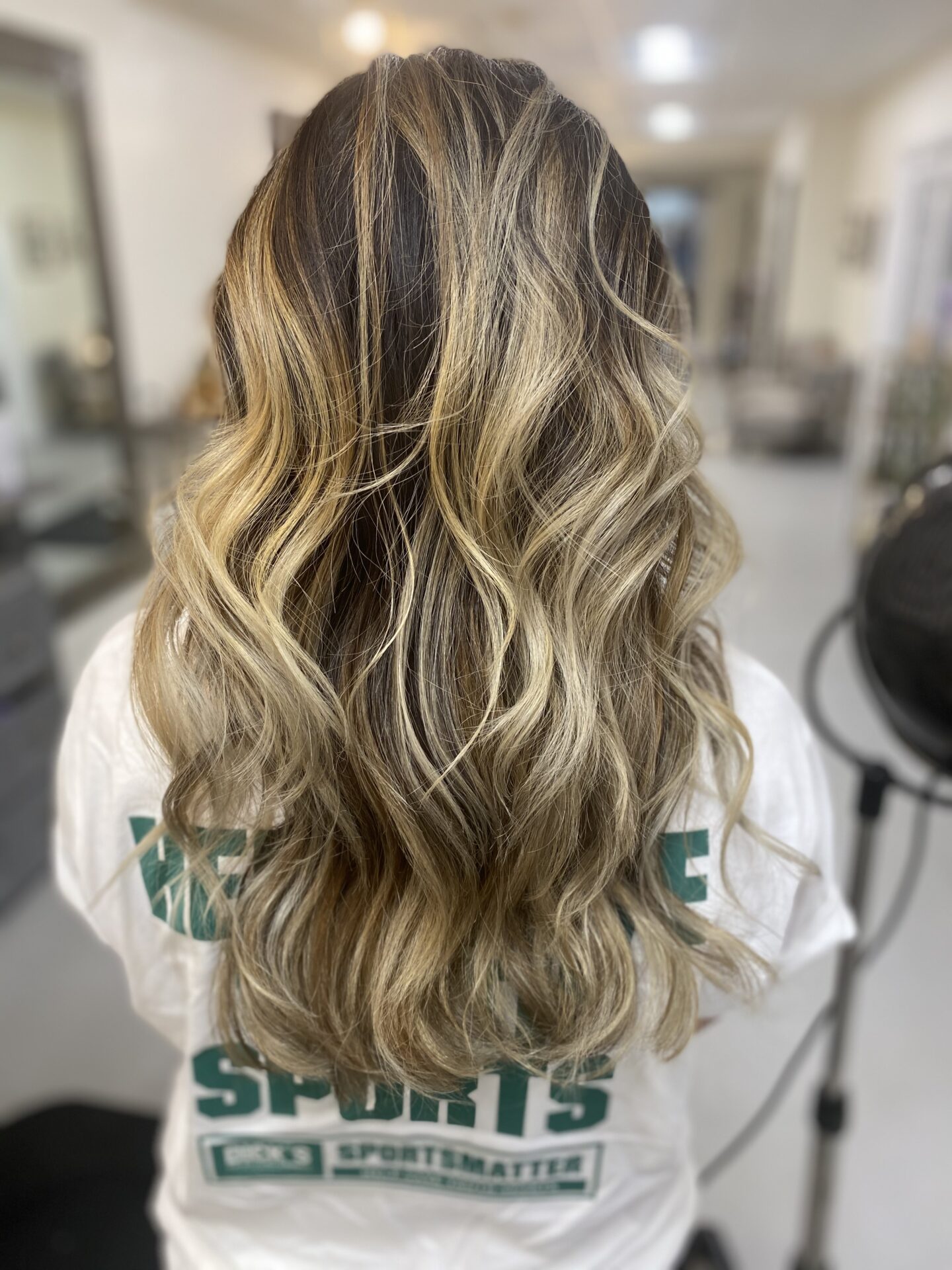 Blonde balayage